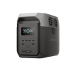 estación de energía portátil delta 3 1536wh litio lfp / 6 ac 1800 w (max. 3600w) / 2 usb c 100w / capacidad para aumentar respaldo / cargador de coche 10a a 12.6v / conectividad wifi y bluetooth (app) / carga solar 500w max.
