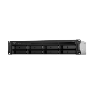 servidor de almacenamiento en red rackstation rs1221+ | 8 bahías | expansión a 12 bahías | cpu amd ryzen v1500b | 4 gb ddr4 ecc | raid soportado | 10/25gbe | synology high availability | protección de datos integral.
