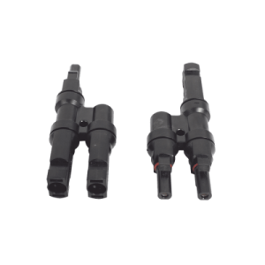 conector mc 4 doble para módulos fotovoltaicos. tipo 2t