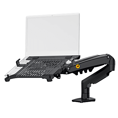 soporte para monitor o laptop con resorte de gas / compatibilidad de 17 a 30 pulgadas en monitores y 10 a 17 pulgadas en laptops / ajuste flexibles / compatible con vesa 100x75 / capacidad de carga de 9 kg / estructura robusta soporte para monitor o laptop con resorte de gas / compatibilidad de 17 a 30 pulgadas en monitores y 10 a 17 pulgadas en laptops / ajuste flexibles / compatible con vesa 100x75 / capacidad de carga de 9 kg / estructura robusta