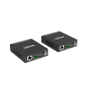 extensor usb 3.0 | hasta 100 m por cat6a | poc bidireccional 24 vcc | rs 232 | 4x usb a