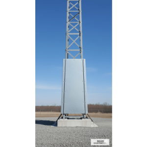 panel anti escalada para seccion 12 / instalación estructural / diseño de seguridad para prevención de acceso no autorizado