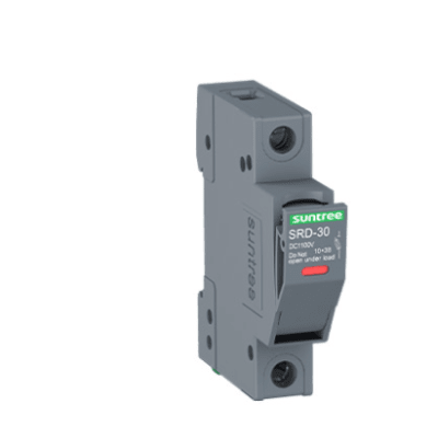 porta fusible cd 1000v 1 polo riel din porta fusible cd 1000v 1 polo riel din