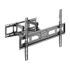 montaje de pared universal articulado para monitores de 37 a 80" | carga máxima 40 kg | vesa 100 x 100 a 600 x 400| fabricado en acero