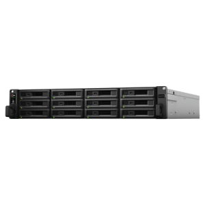 servidor de almacenamiento synology rackstation rs3621rpxs | 12 bahías | procesador intel xeon d 1531 de 6 núcleos | 8 gb ddr4 ecc | expandible a 36 bahías | energía redundante | compatible con virtualización y raid.
