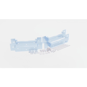 montaje galvanizado para instalar en poste gabinetes con iniciales gbp