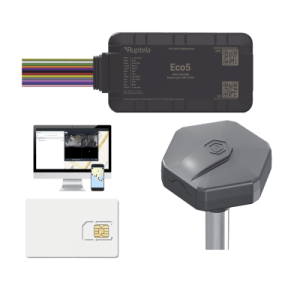 kit dispositivo de rastreo vehicular/ sensor nivel de combustible ble / conectividad lte cat1 y lte m / ble 5.0 / gnss u blox / carcasa ip54 / batería interna de respaldo / detecta interferencias / incluye: epcomgpscode, tdble1000 y sim500mb2y