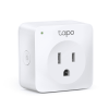 mini tomacorriente inteligente wi fi, 100 120v~, 50/60hz, 15.0a, compatible con amazon alexa y google assistant, color blanco.