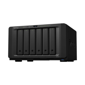 nas synology diskstation ds1621+ | 6 bahías | procesador amd ryzen v1500b | 4 gb ddr4 ecc | expansión hasta 16 bahías | 2 ranuras m.2 nvme | puerto 10gbe rj 45 | compatibilidad raid | btrfs | virtualización | caché ssd.