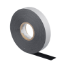 cinta eléctrica stronghold para aislar de caucho epr, autofusionable, uso industrial en uniones de alto voltaje y temperatura, grosor 0.76mm (30 mil), ancho 19mm, y 9.1m largo, color negro.