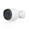 cámara unifi protect g6 bullet color blanco, poe, 1.8" 4k, ai multi tops, visión nocturna ir 30m, protección ip66, reconocimiento facial y placa, montaje en pared, techo, poste