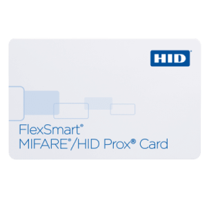 tarjeta dual mifare classic® / hid prox 1431 con arte personalizado