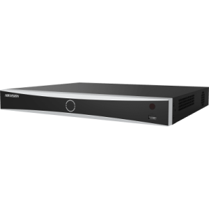 [acuseek] nvr 32 megapixel (8k) / 8 canales ip / 8 puertos poe+ / acusense / reconocimiento facial / pos / 2 bahías de disco duro / hdmi en 4k / alarmas i/o