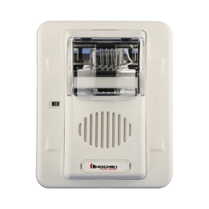 sirena estrobo, 24 vcd, multi candela 15 hasta 110 cd, montaje en pared, color blanco, serie hec3 (0500 06030)
