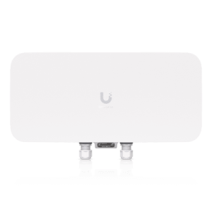 e7 audience unifi enterprise wifi 7 doble banda de alto rendimiento para exterior con cobertura sectorial 50°/90° de hasta 465 m² y más de 1,500 usuarios