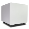 subwoofer activo de 12in | diseño down firing | 500w rms | recinto sellado | acabado blanco