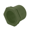 conector para tubería conduit pvc ligero de 2" (51 mm).