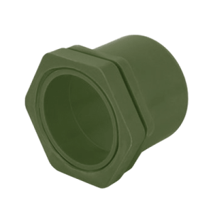 conector para tubería conduit pvc ligero de 2" (51 mm).
