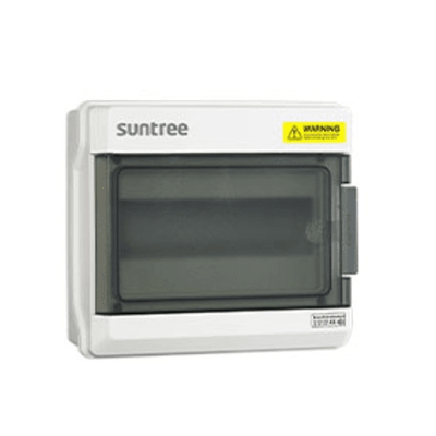 gabinete plástico para exterior ip65 para riel din 6 espacios. gabinete plástico para exterior ip65 para riel din 6 espacios.
