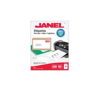 etiqueta janel laser j 5163 51x102 mm c/250