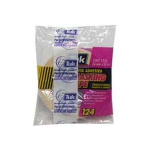 cinta tuk masking tape 124 24x50 pza