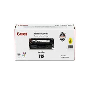toner canon 118 amarillo