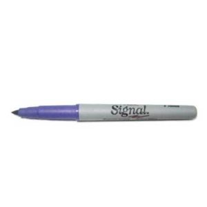marcador signal 30008 permanente punto fino violeta c/12
