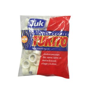 cinta tuk adhesiva transparente tukito 12x2.5 c/120
