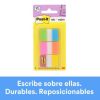banderitas 3m adhesivas rígidas colores brillantes 2.5x3.8cm c/36 tabs