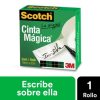 cinta magica 3m adhesiva 810 18x65 pza