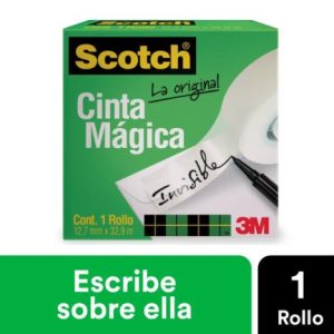 cinta magica 3m adhesiva 810 12.7mm x 33m