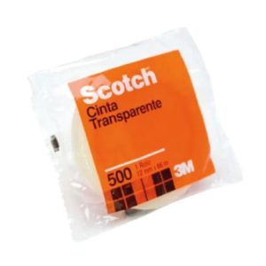 cinta adhesiva 3m scotch 508 0.012x66m c/8 pzas