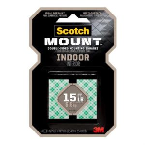 cinta montaje 3m interiores 111h sq 48 dc 48 unidades en display case
