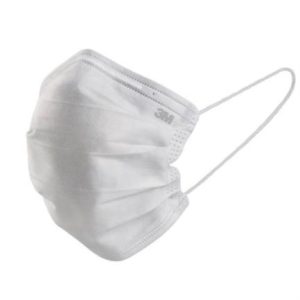 mascarilla 3m desechable 3 capas color blanco caja c/50 pzas