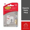 gancho 3m básico command 1 wire pequeño color blanco