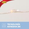 clips para luces 3m command 4 transparentes