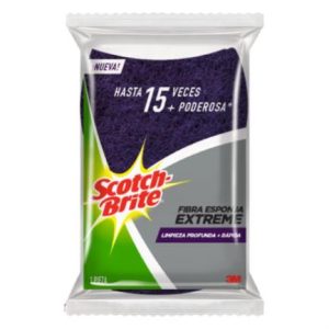 fibra esponja extreme 3m scotch brite chica 1 pza