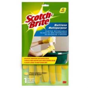 guante multiusos 3m scotch brite 8 8 1/2 med/gde 1 pza
