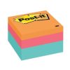 notas adhesivas 3m post it 2018 3x3 cubo color pastel 400 hojas