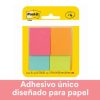 mini notas 3m post it neon 34.9mmx47.6mm 1 block c/200 hjs