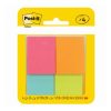 mini notas 3m post it neon 34.9mmx47.6mm 1 block c/200 hjs