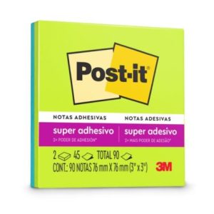 notas adhesivas 3m post it 3x3 style 90 notas