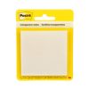notas adhesivas 3m post it 2.8x2.8" transparente 1 block c/36 hojas blister