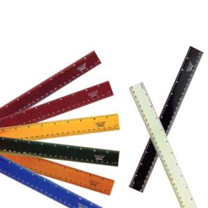 regla baco r 5030 plástica 30cm colores