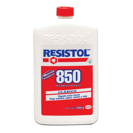 pegamento blanco resistol 850 familiar 500grs pegamento blanco resistol 850 familiar 500grs