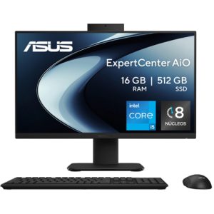 all in one asus expertcenter p440vaesk i516g512 p1 23.8" i5 13420h 16gb 512gb pcie g4 ssd intel uhd graphics win 11