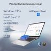 laptop asus expertbook p1403cva i716g512 p1 14.0 core i7 i7 13620h 16gb 512gb 2280 pcie g4 ssd win11 pro intel uma