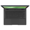 laptop asus chromebook cr1104fta c8g64 c1 11.6" hd táctil intel n150 8gb 64gb emmc chromeos gris incluye stylus