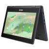 laptop asus chromebook cr1104fta c8g64 c1 11.6" hd táctil intel n150 8gb 64gb emmc chromeos gris incluye stylus