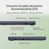 laptop asus chromebook cr1104fta c8g64 c1 11.6" hd táctil intel n150 8gb 64gb emmc chromeos gris incluye stylus